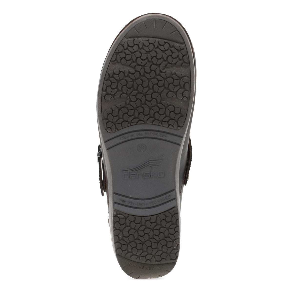 Bottom image of Waverly Clog Chocolate/Chocolate