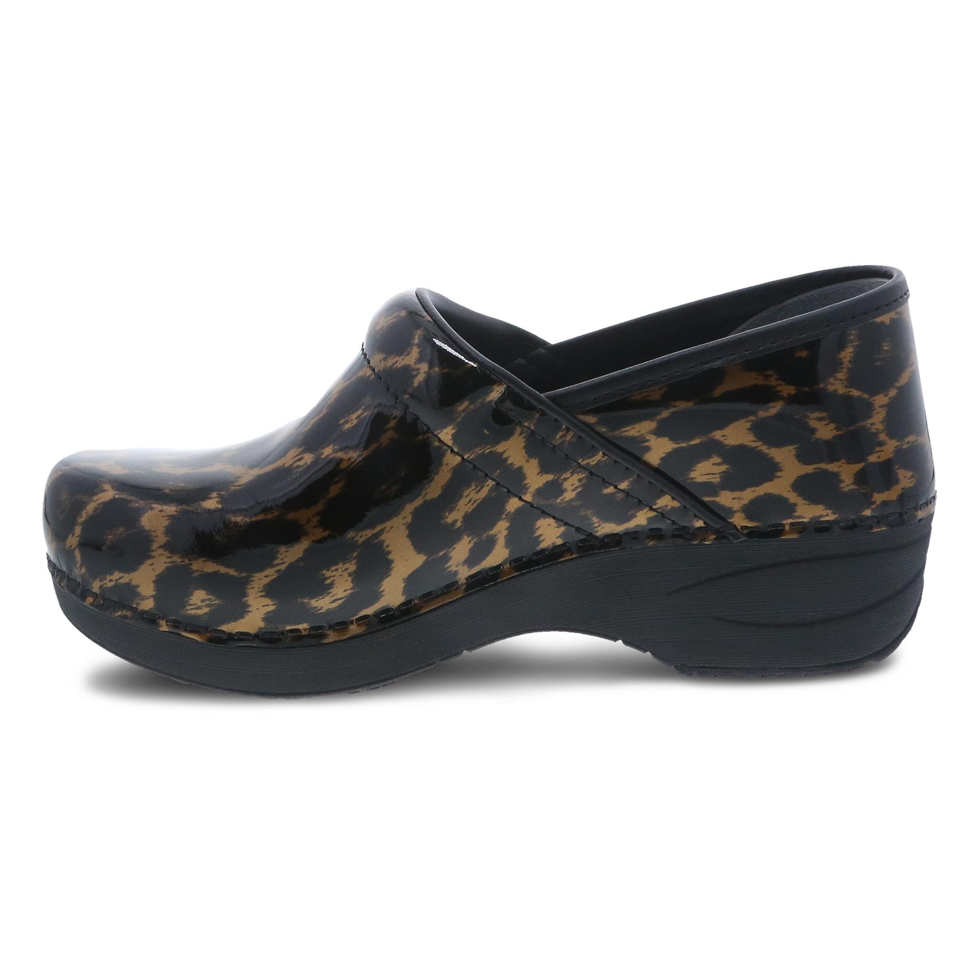 Side image of Wide XP 2.0 Brown Leopard Patent