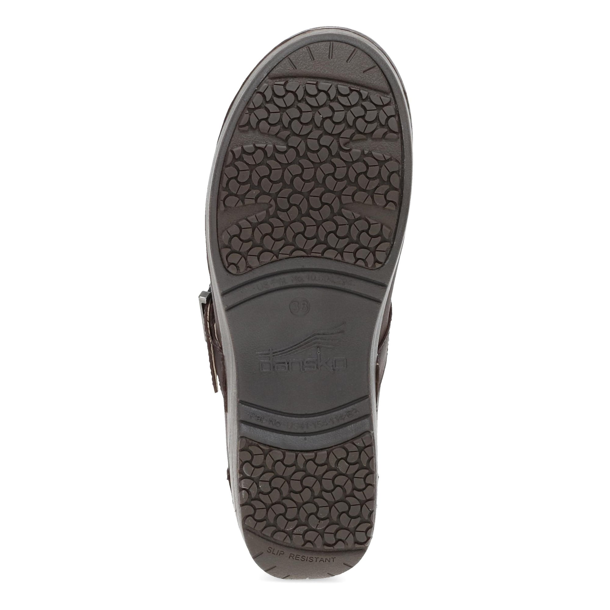 Bottom image of XP 2.0 Mary Jane Clog Chocolate Leather