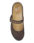 Top image of XP 2.0 Mary Jane Clog Chocolate Leather