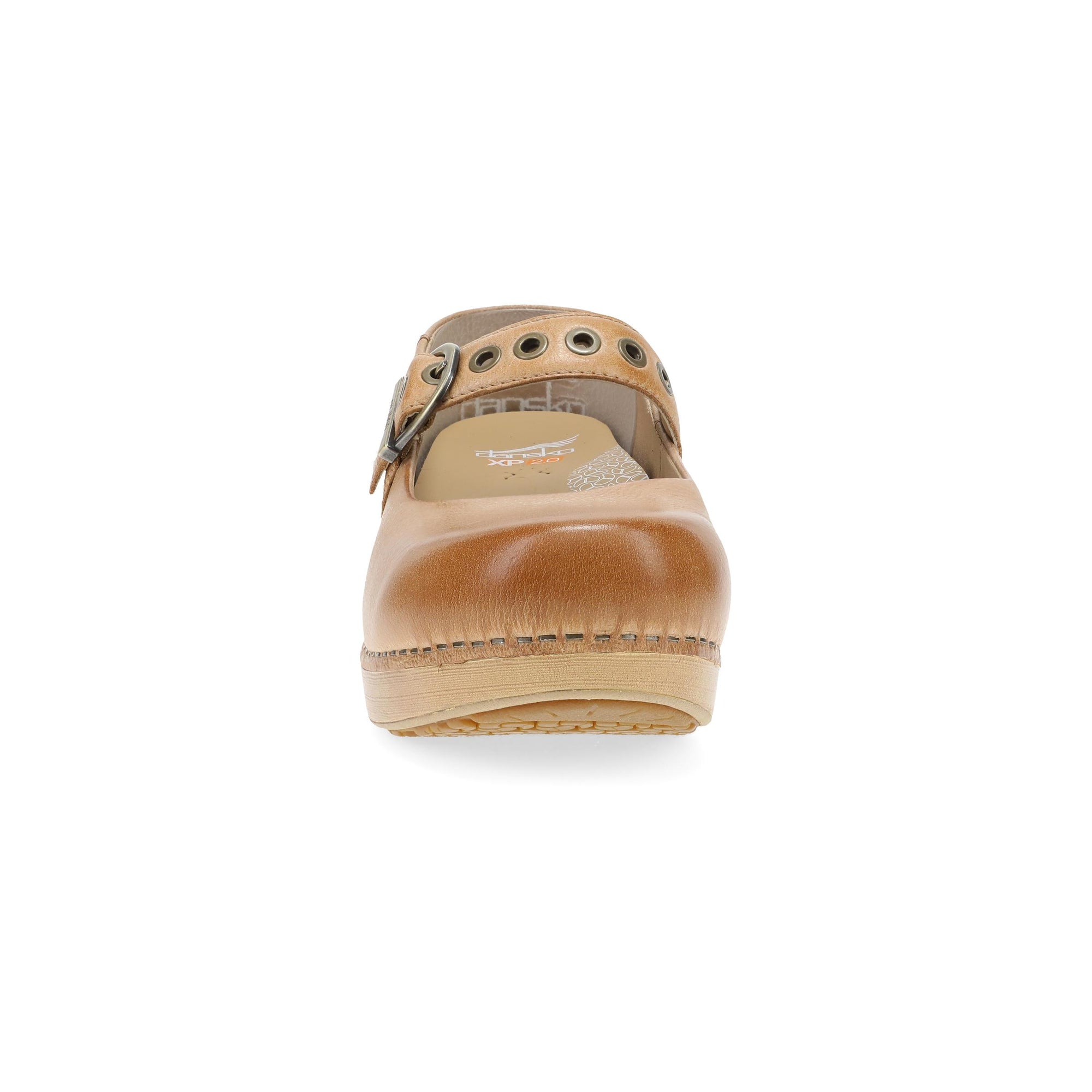 Toe image of XP 2.0 Mary Jane Clog Honey Distressed