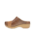 Side image of Zinnia Clog Tan Multi