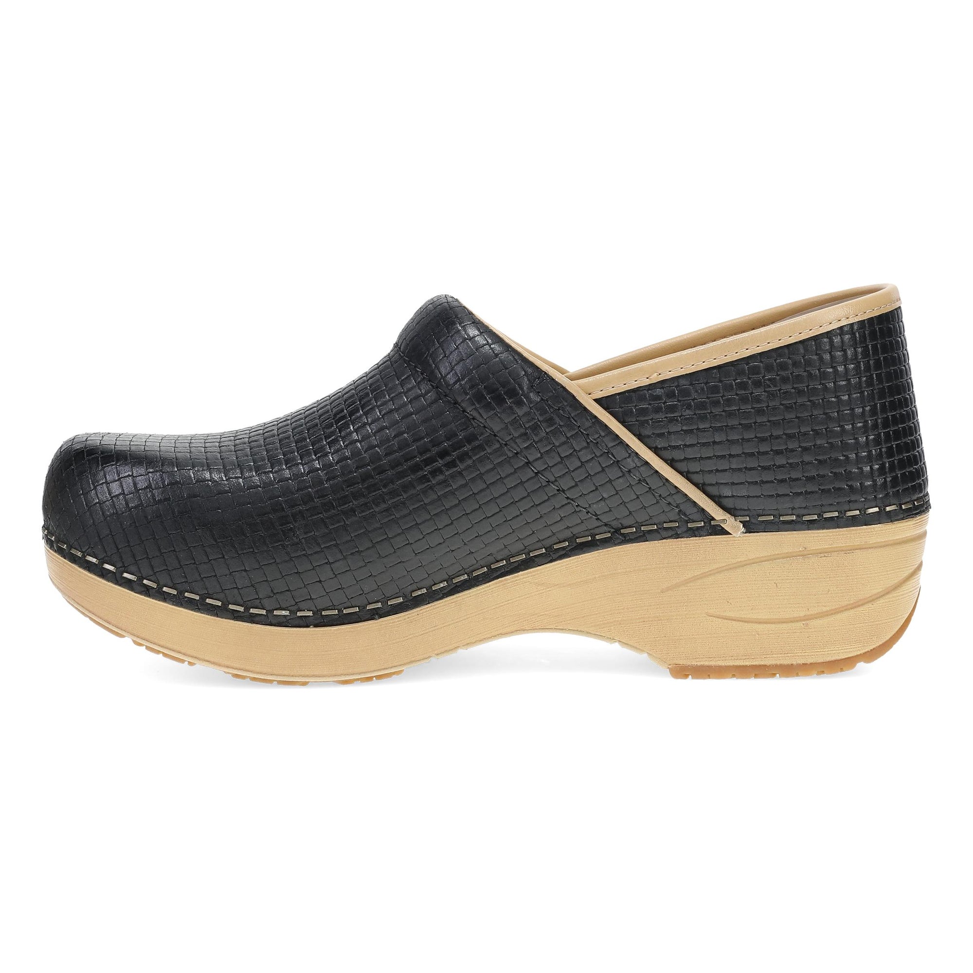 Side image of XP 2.0 Clog Black Woven