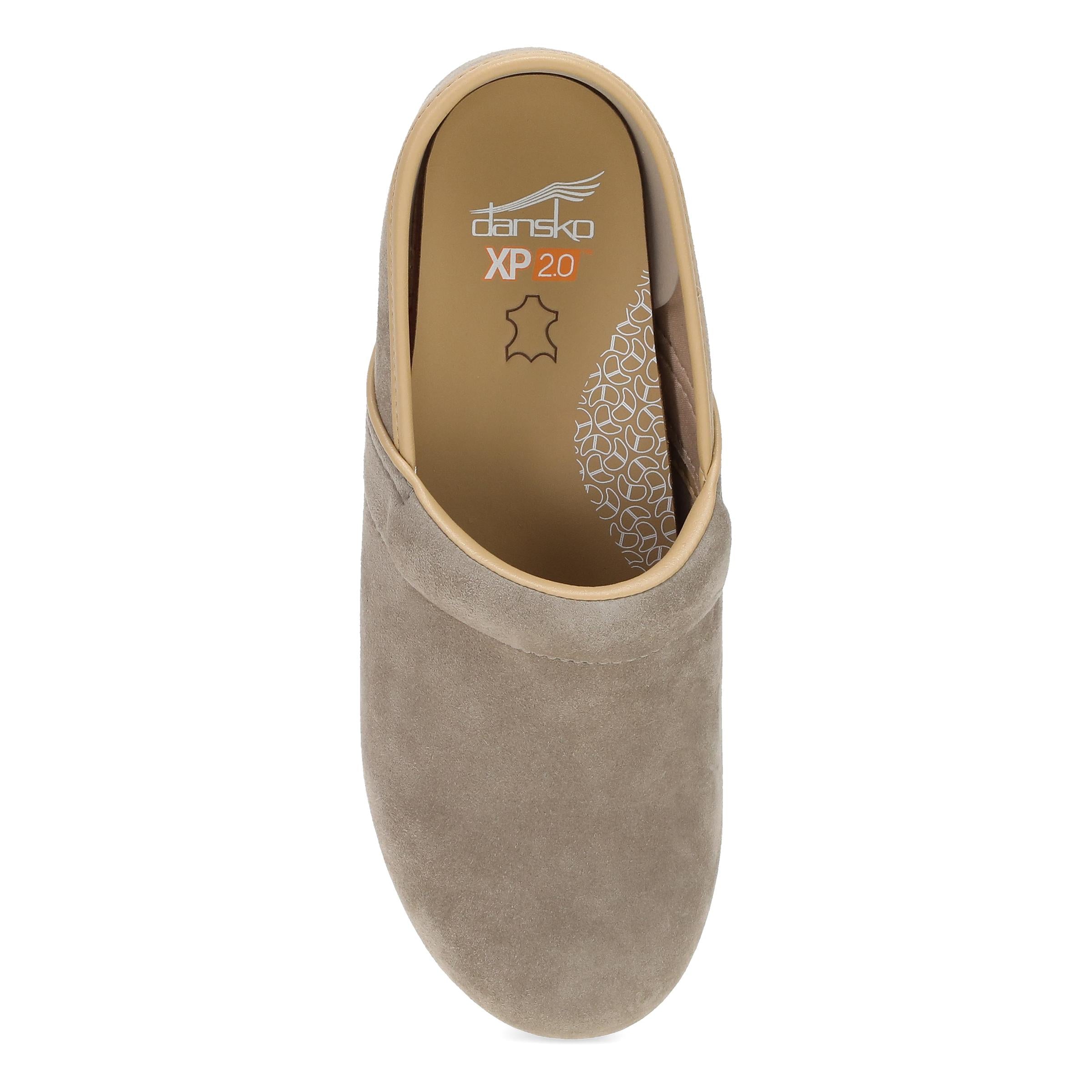 XP 2.0 Clog Taupe Suede – Dansko