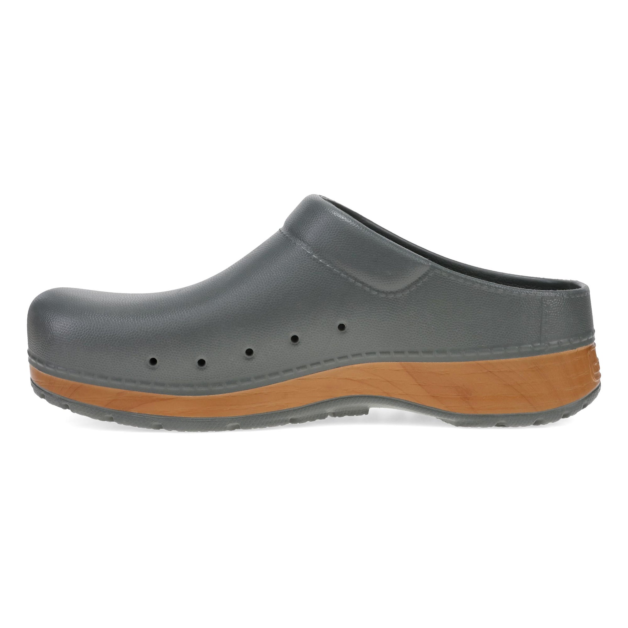 Side image of Kane Mens Clog Grey