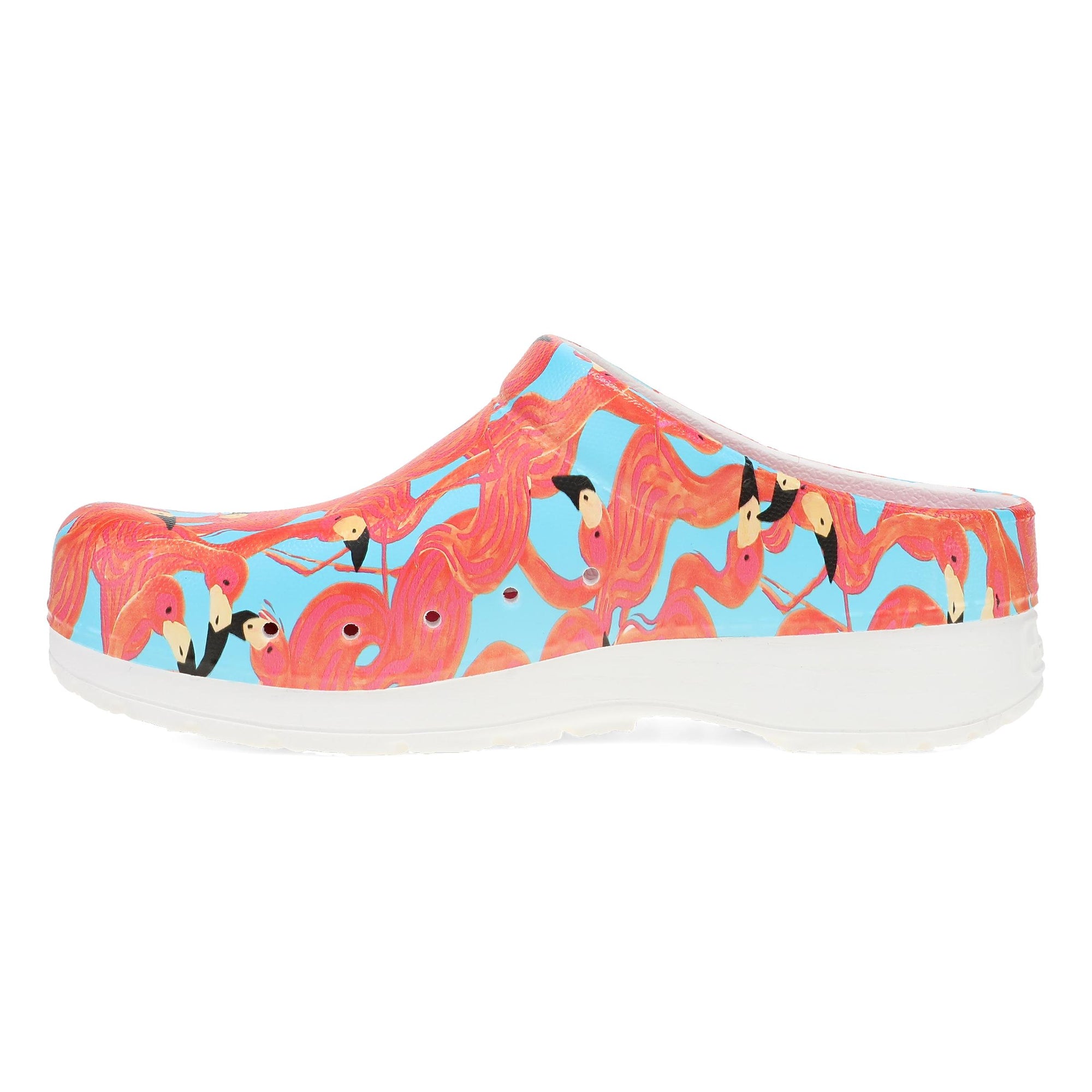 Side image of Kane Clog Flamingo
