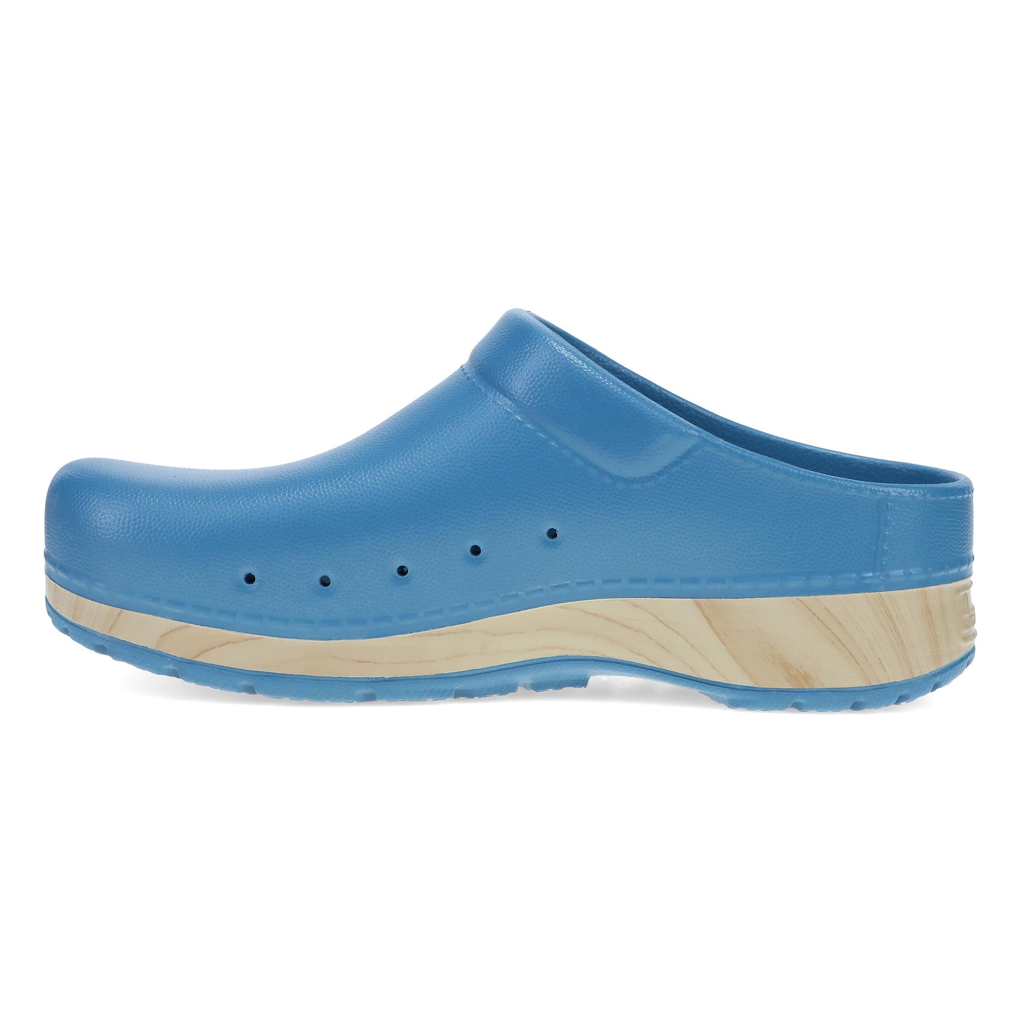 Side image of Kane Clog Teal