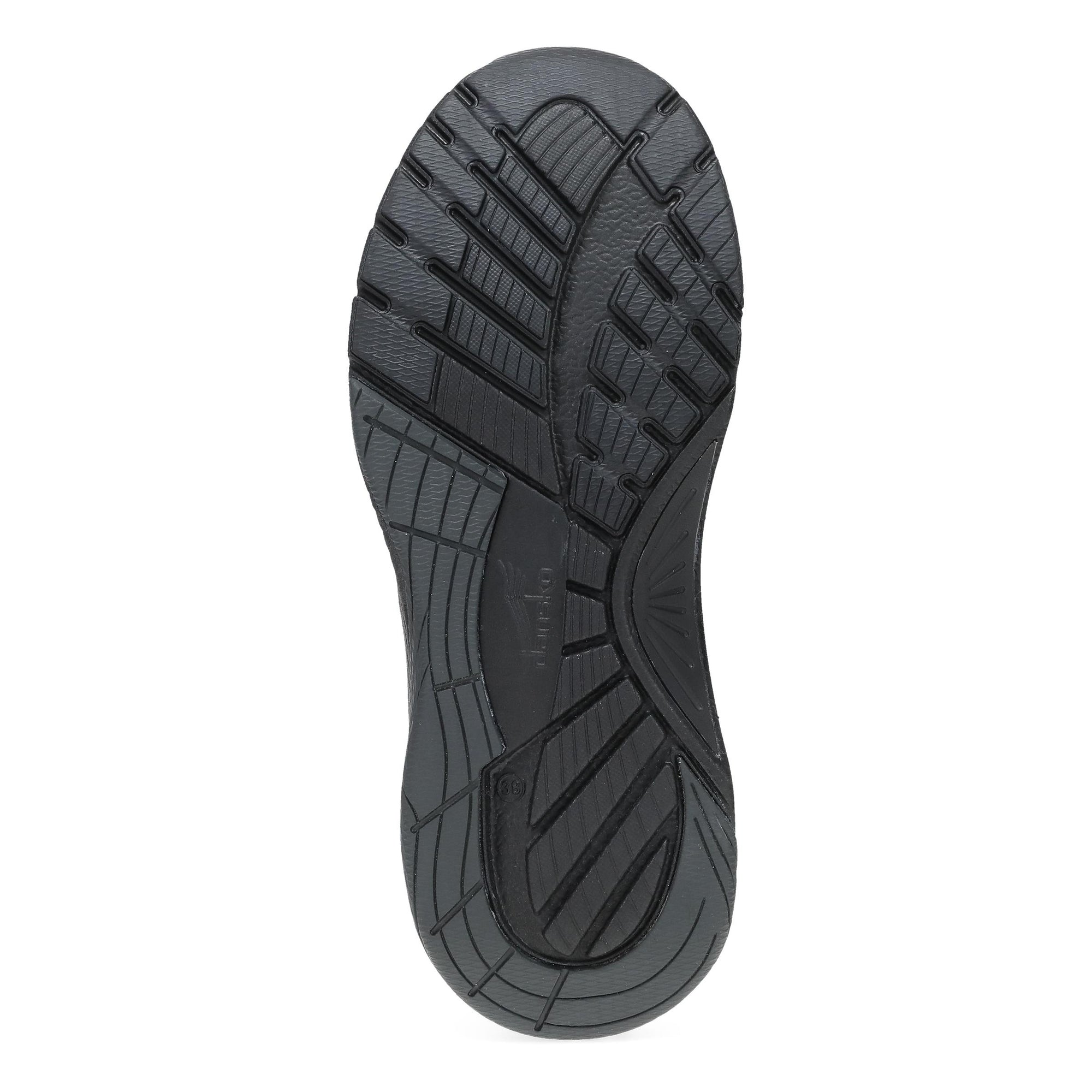 Bottom image of Poppy Black/Black Suede