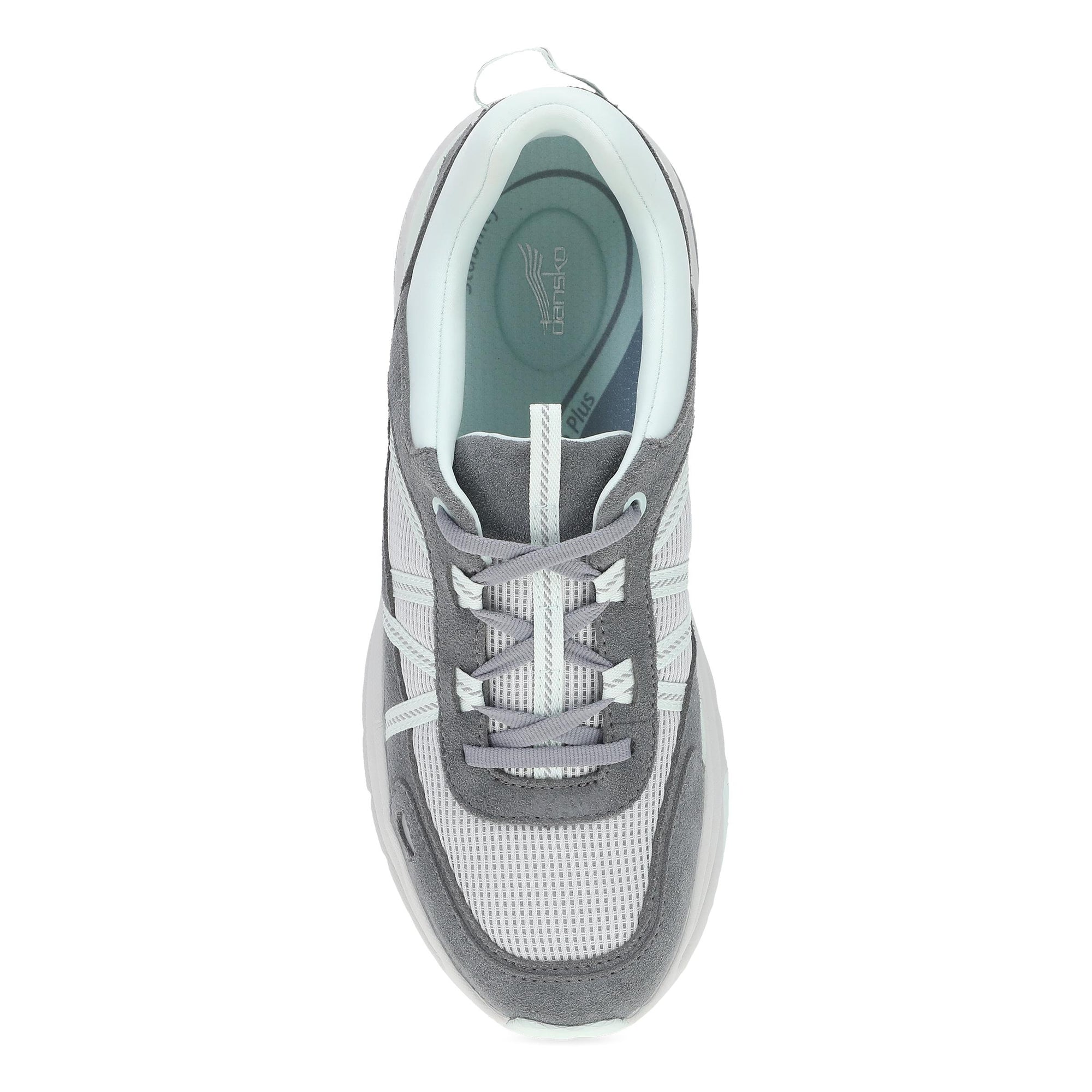 Top image of Poppy Frost Grey Suede