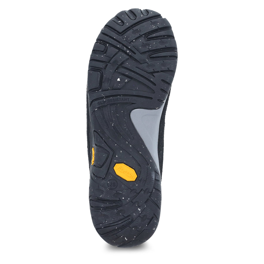 Sole image of Pearla Black Burnished Suede