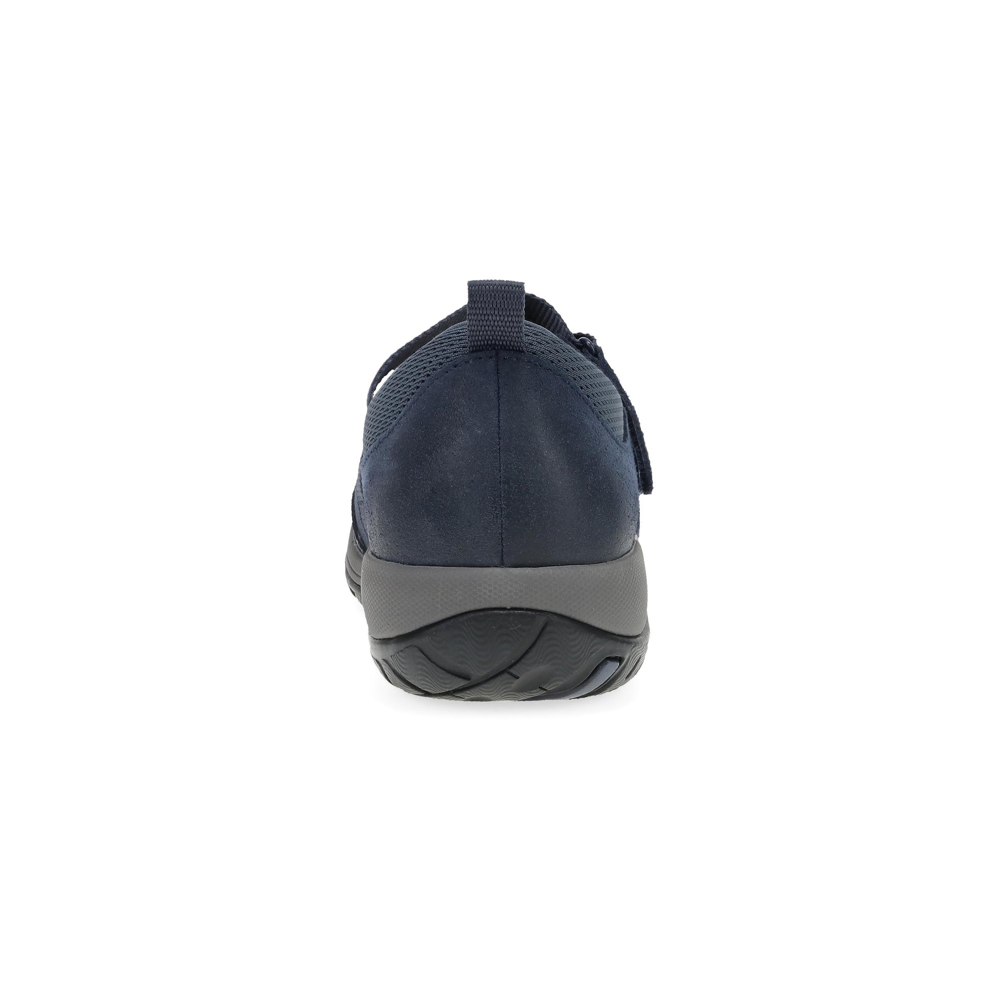Heel image of Primrose Navy Burnished Suede