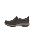 Side image of Pippy Chocolate Waterproof Leather