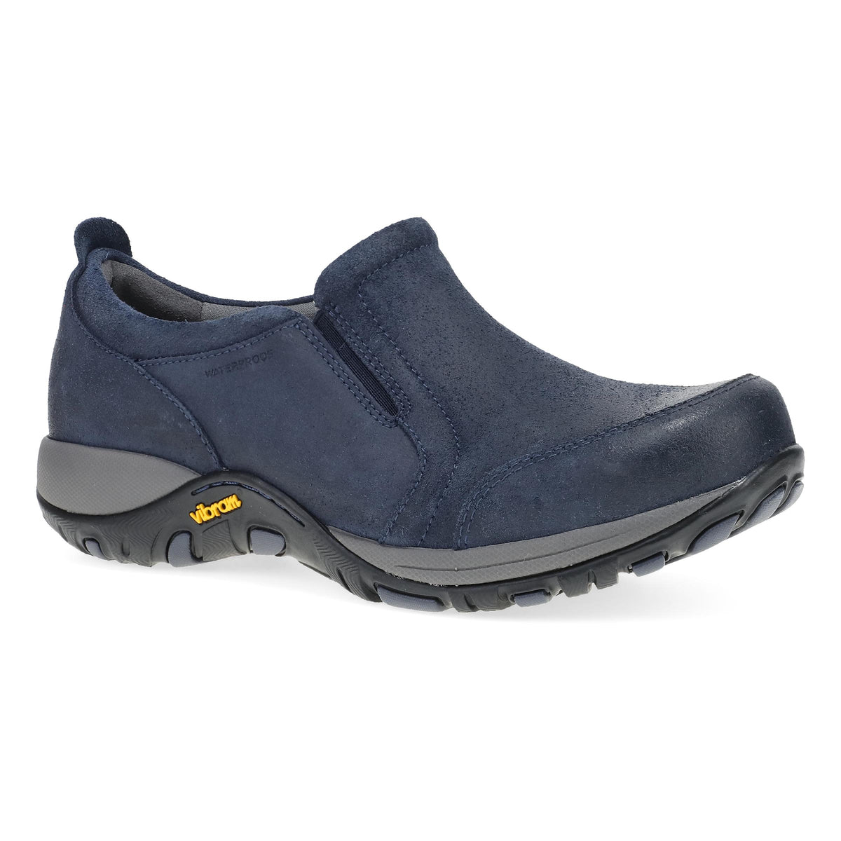 Pippy Navy Waterproof Suede – Dansko