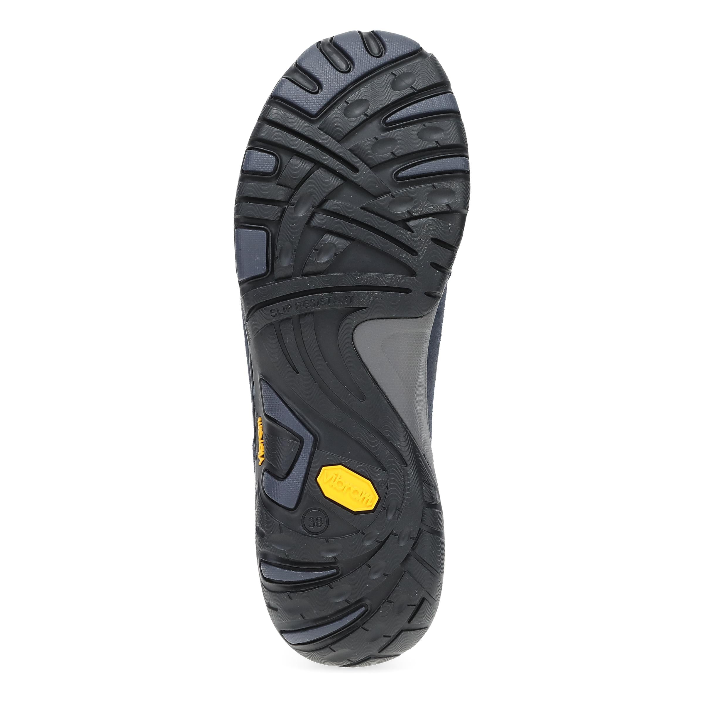 Pippy Navy Waterproof Suede – Dansko