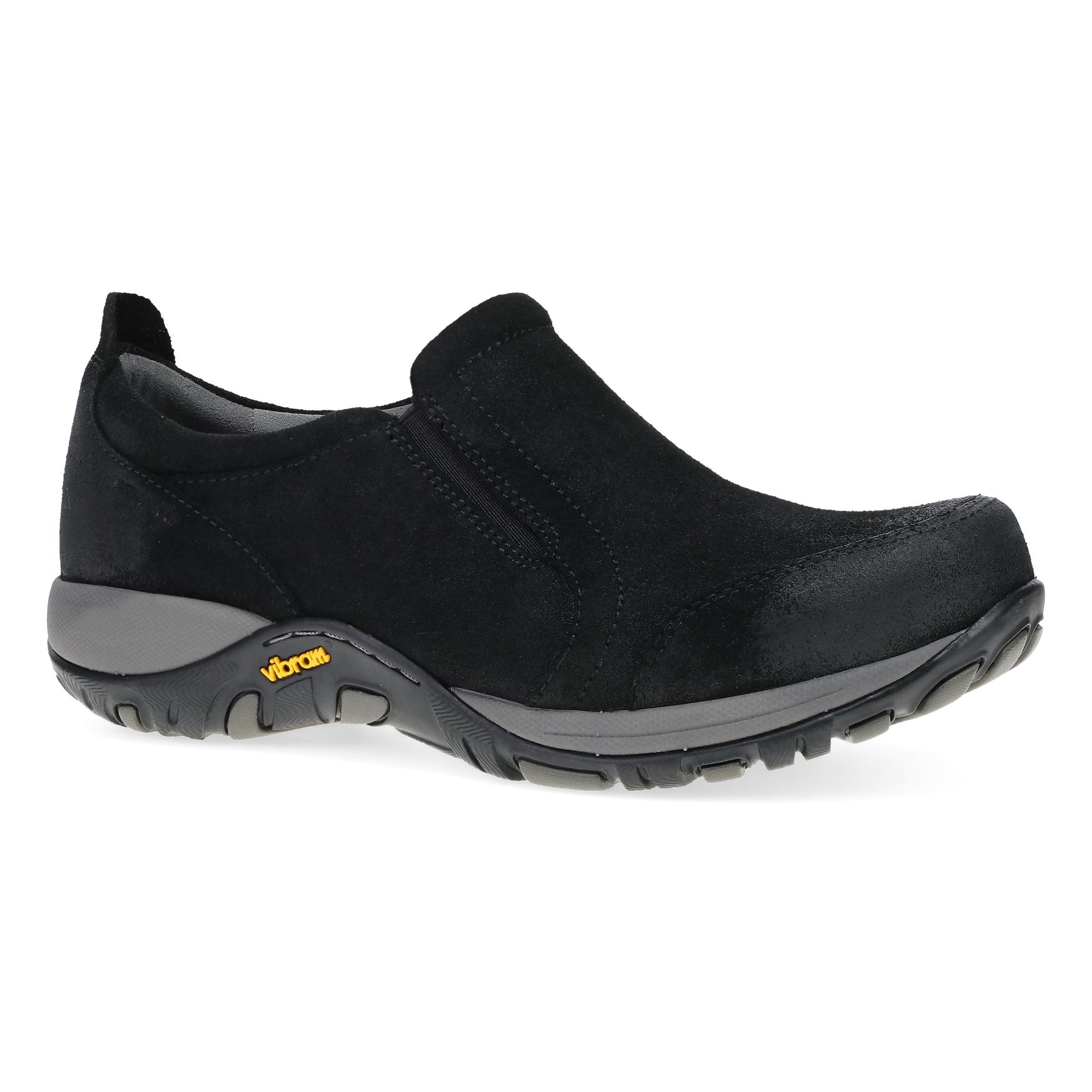 Primary image of Pippy Wide Black Waterproof Burnished Suede