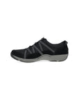 Side image of Harlyn Black/Black Suede