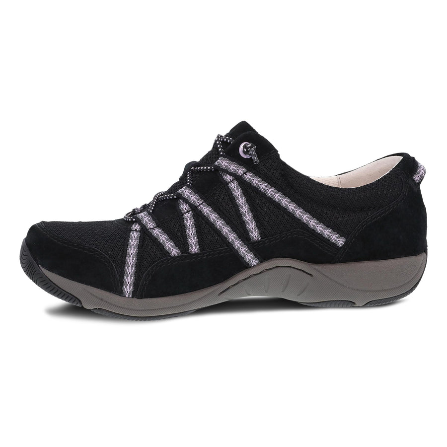 Side image of Harlyn Black Suede