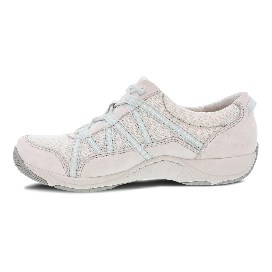 Side image of Harlyn Ecru Suede