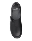 Top image of Franny Wide Black Milled Nappa