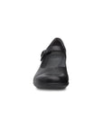 Toe image of Fawna Wide Black Milled Nappa