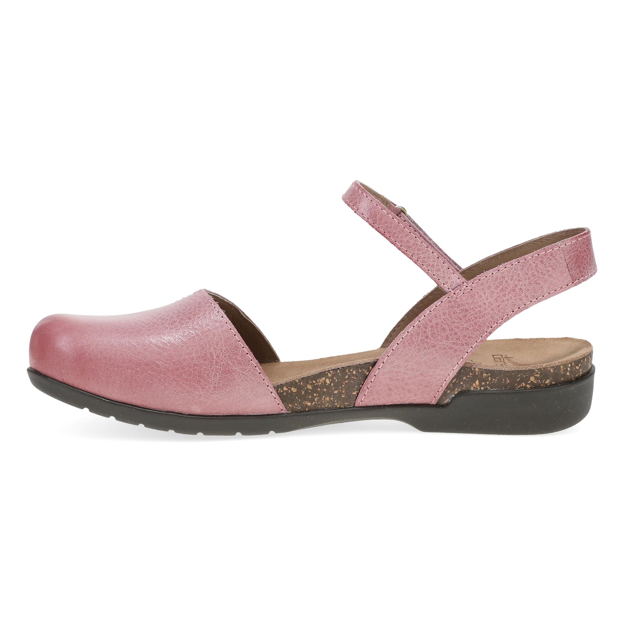 Side image of Rowan Pink Leather