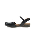 Side image of Rowan Black Waxy Burnished
