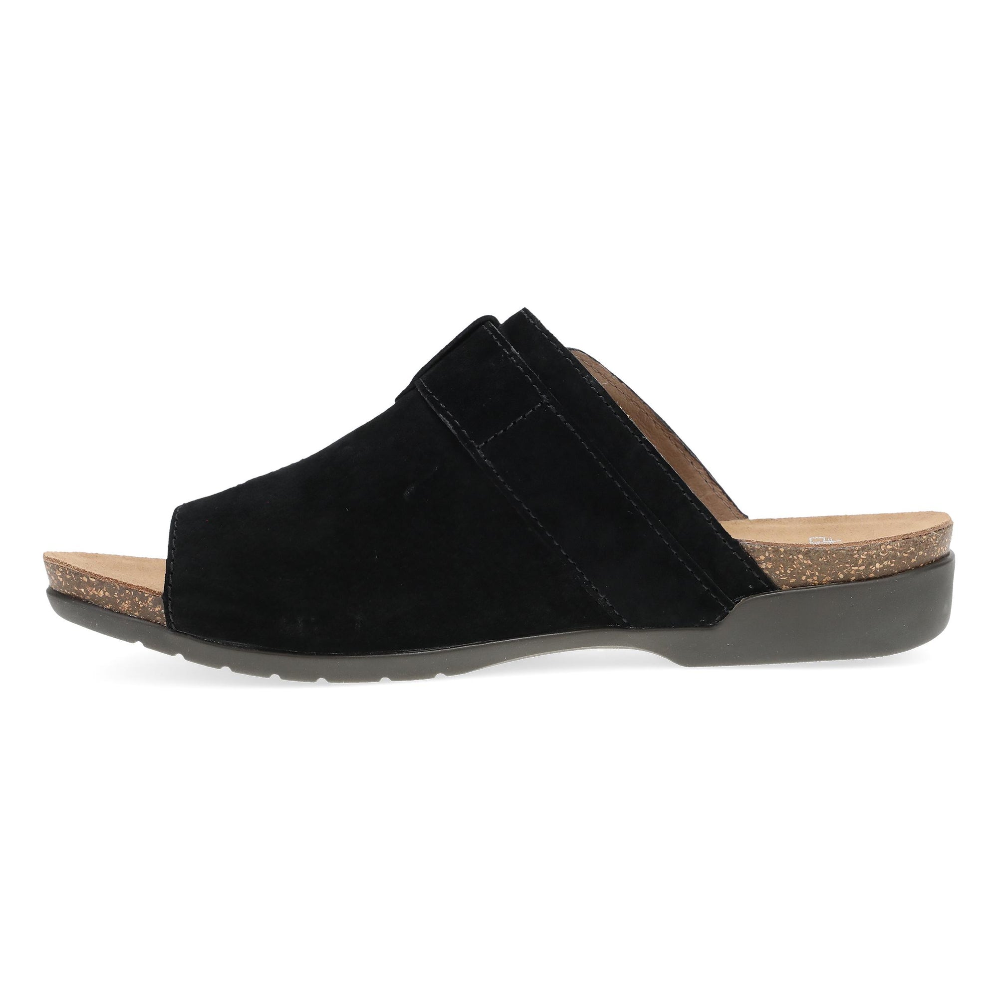 Side image of Rylee Black Suede