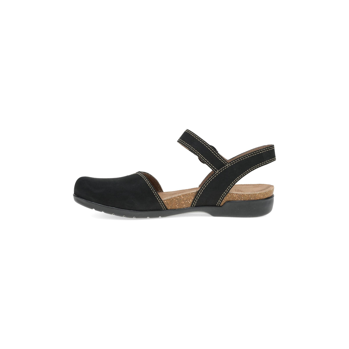 Side image of Rori Black Nubuck