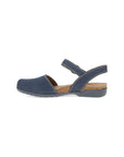 Side image of Rori Navy Nubuck