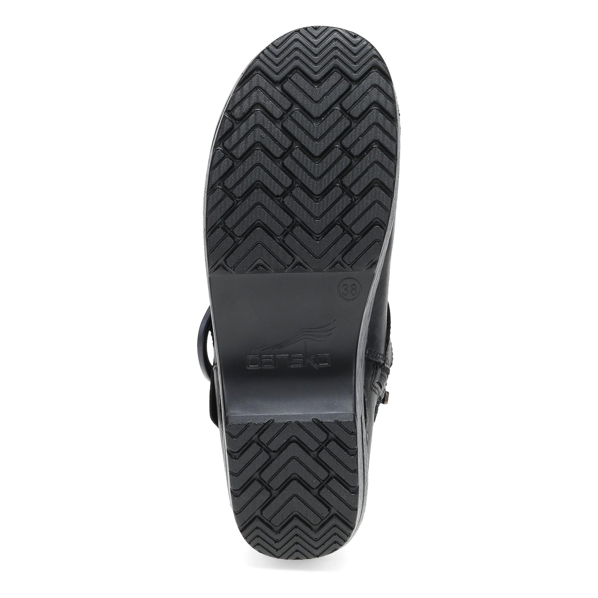 Bottom image of Pearson Clog Boot Black