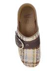 Top image of Pearson Clog Tan Plaid
