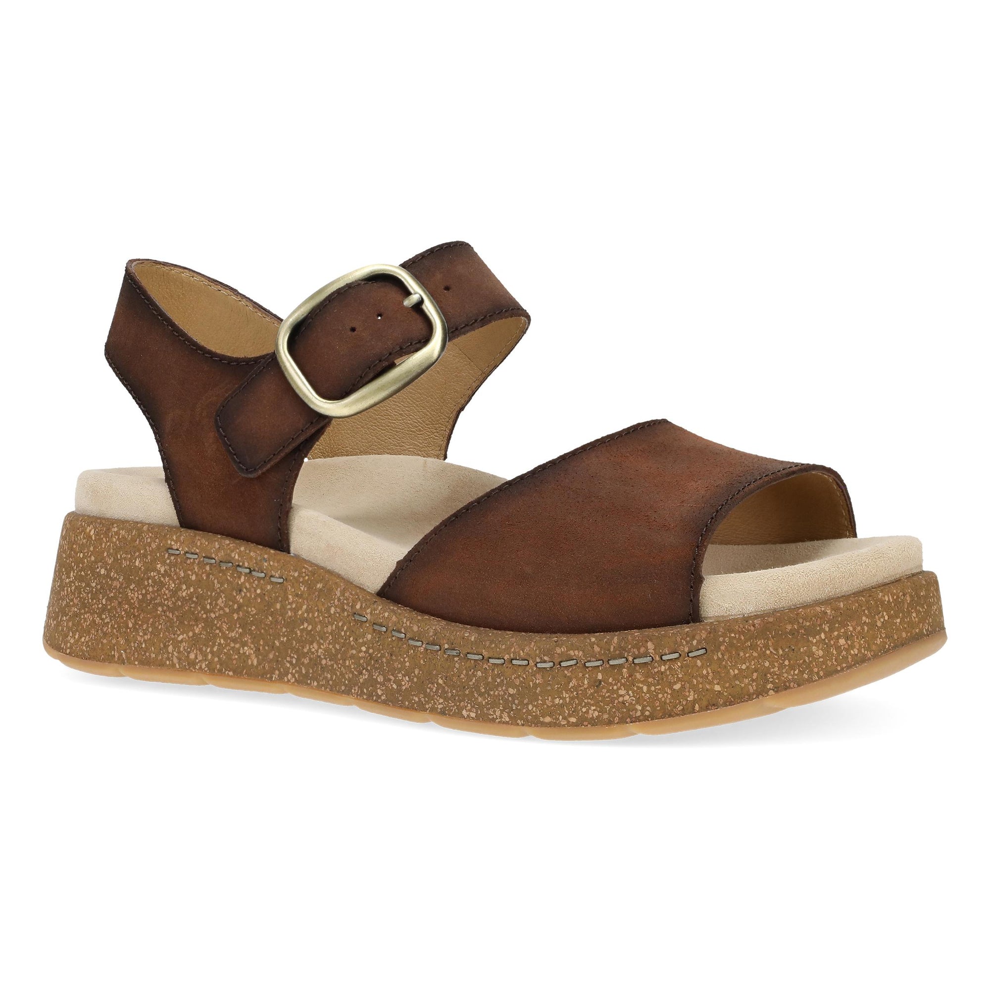 Primary image of Bianca Brown Burnished Suede