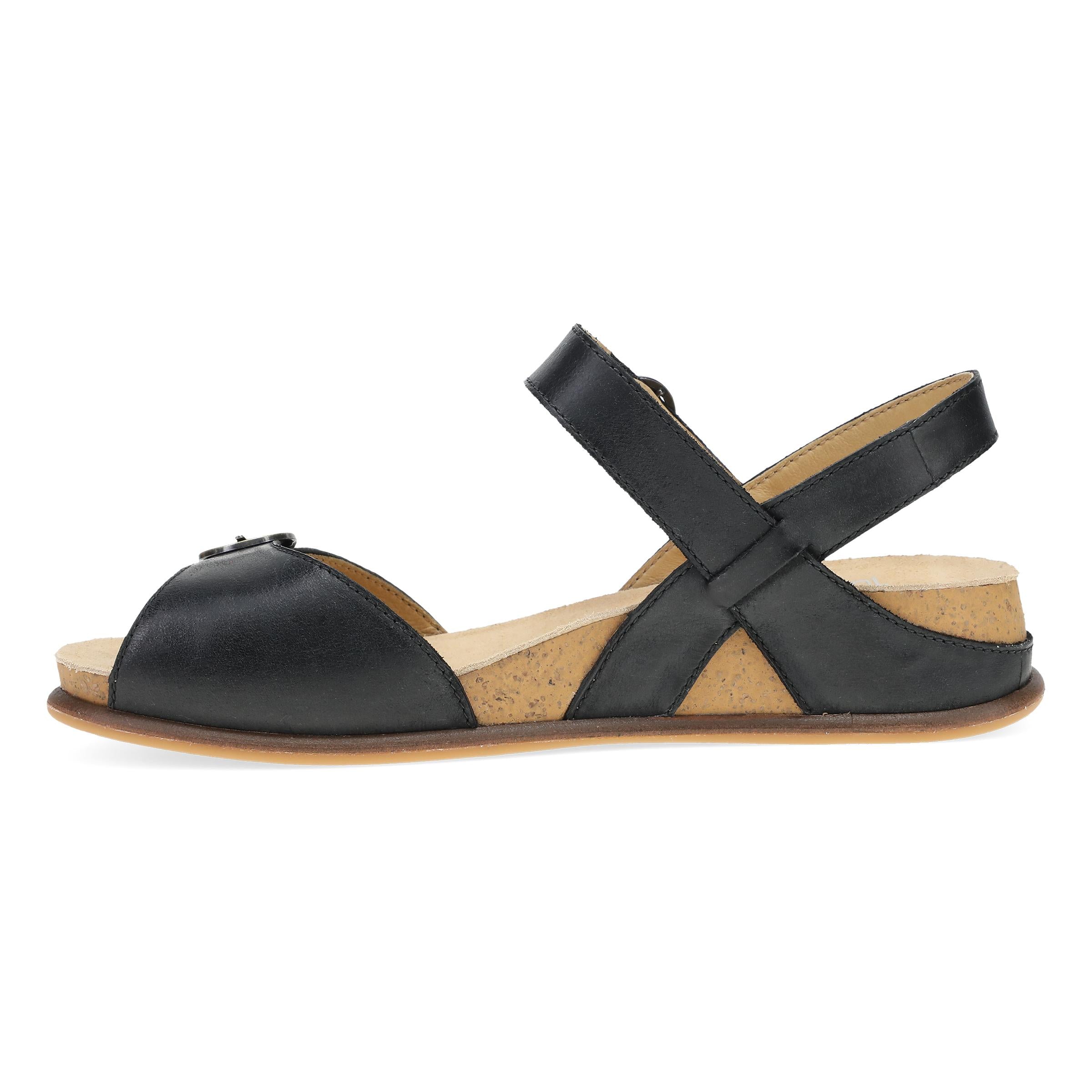 Candace Black Burnished Nappa – Dansko