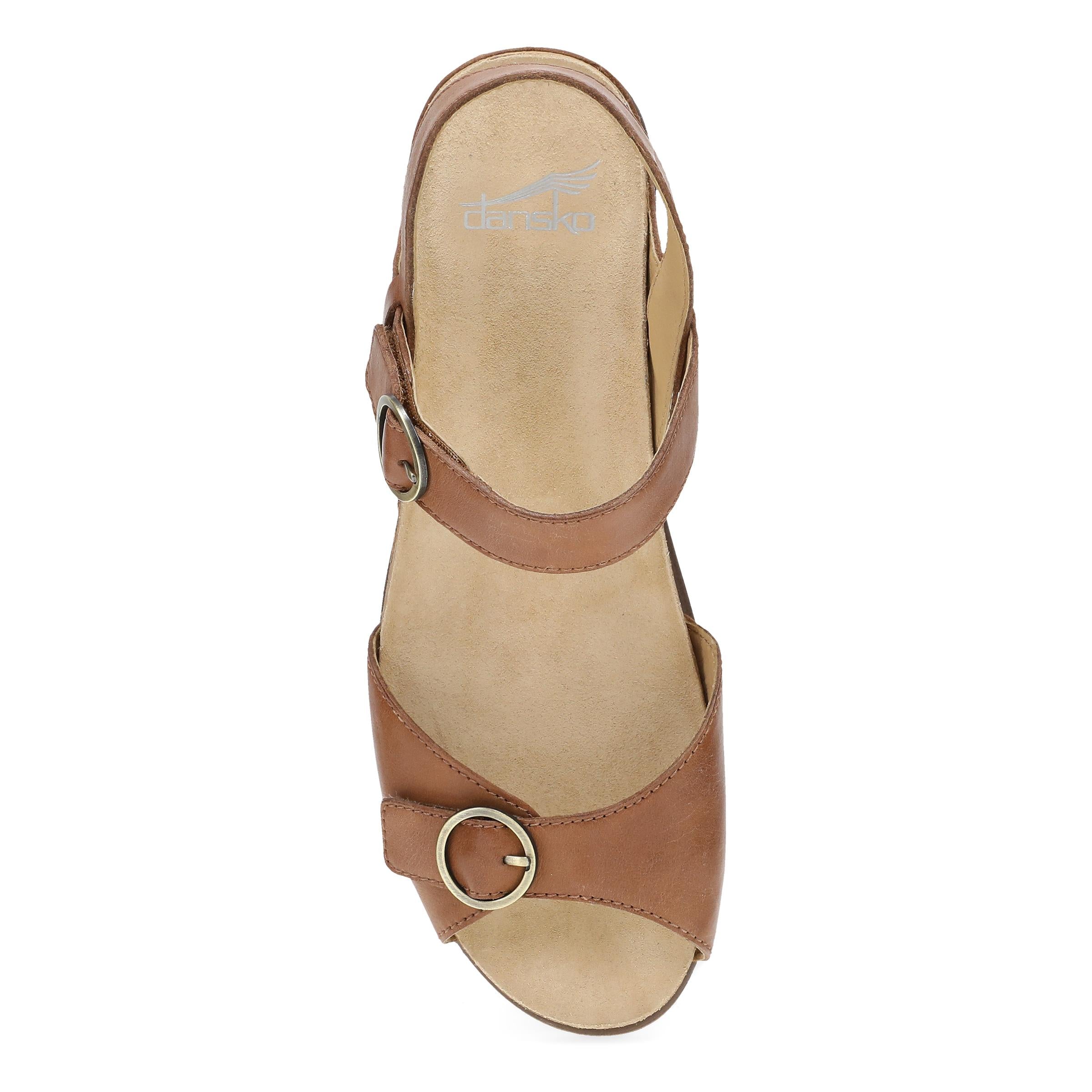 dansko CANDACE・Tan Burnished [タン]・38 Candace Tan Burnished Nappa – Dansko