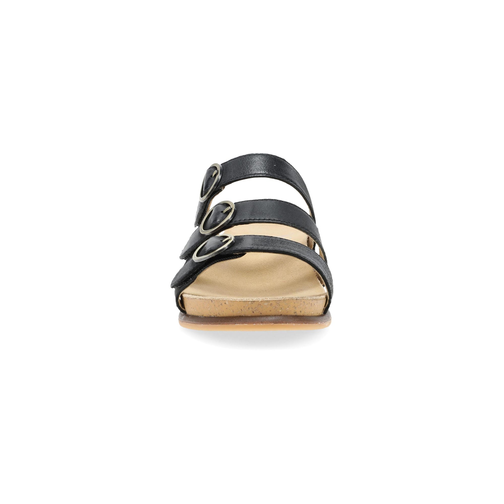 Toe image of Campbell Black Burnished Nappa