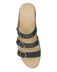 Top image of Campbell Black Burnished Nappa