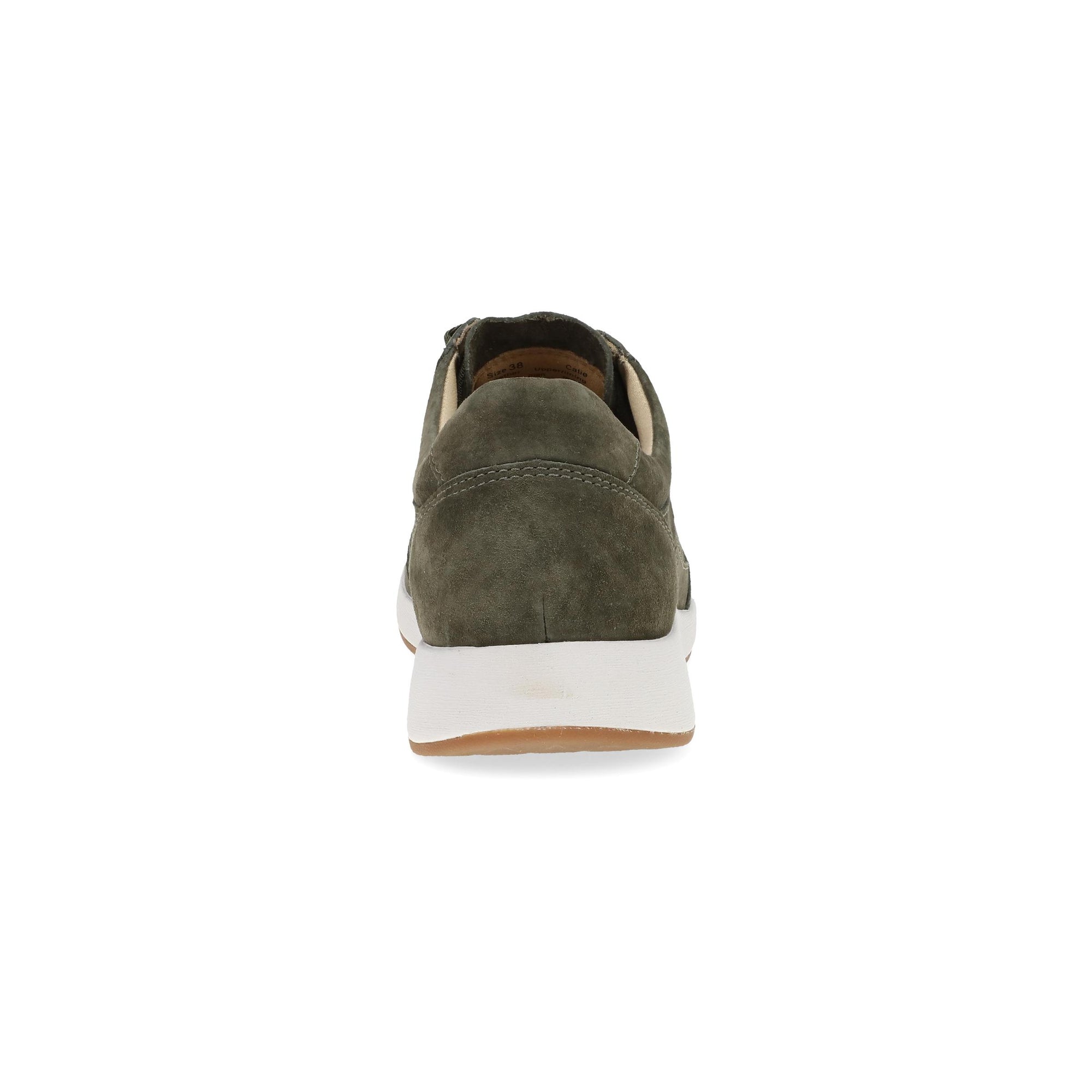 Heel image of Catie Olive Suede