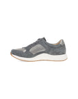 Side image of Catie Grey/Pewter Leather
