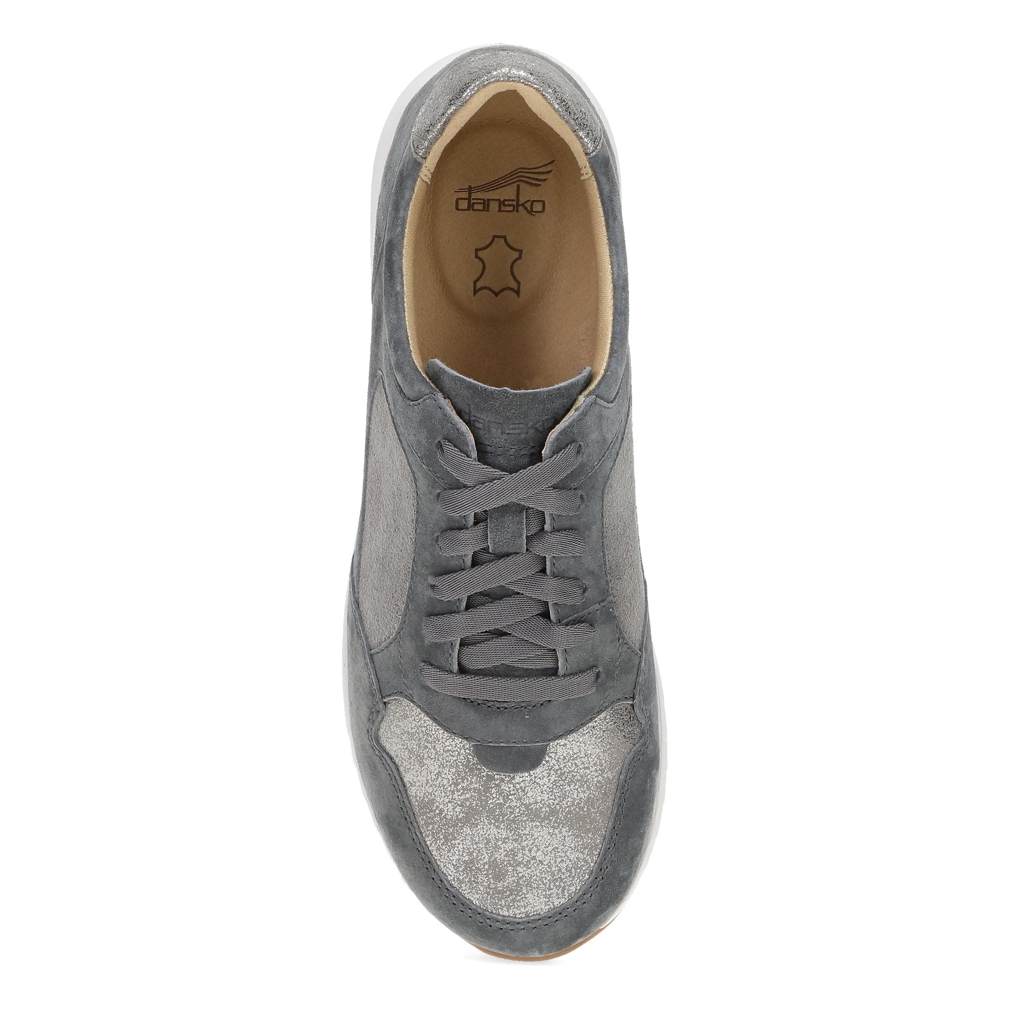 Top image of Catie Grey/Pewter Leather