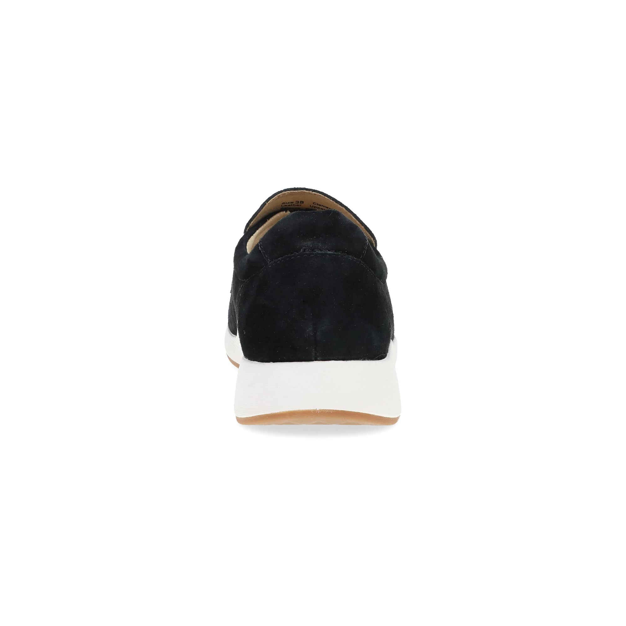 Heel image of Clementine Black Nubuck