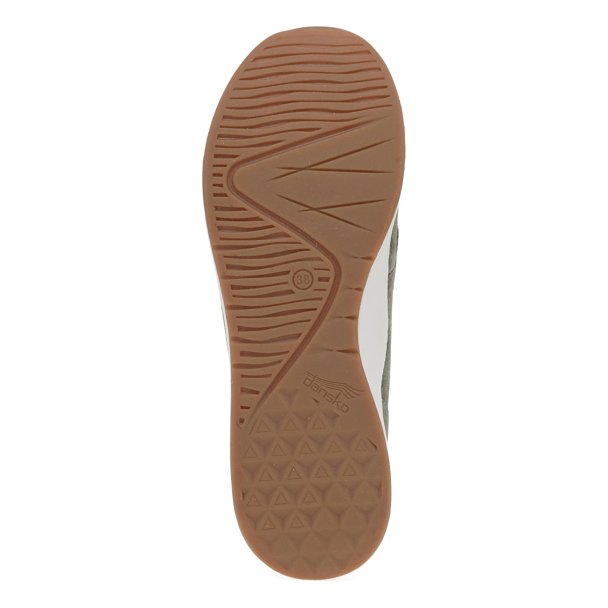 Bottom image of Clementine Olive Nubuck