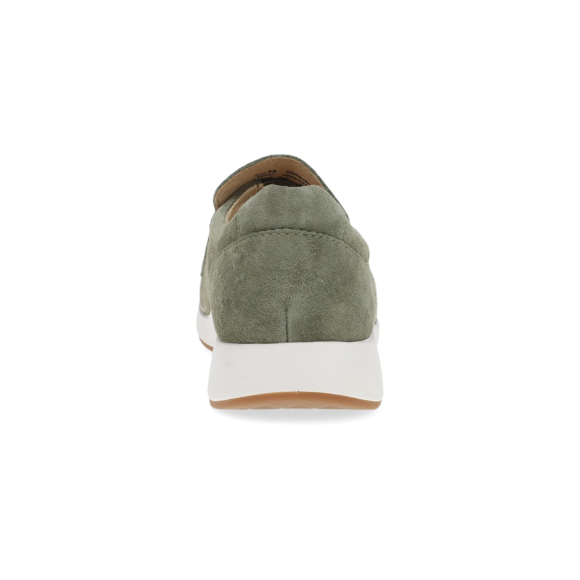 Heel image of Clementine Olive Nubuck