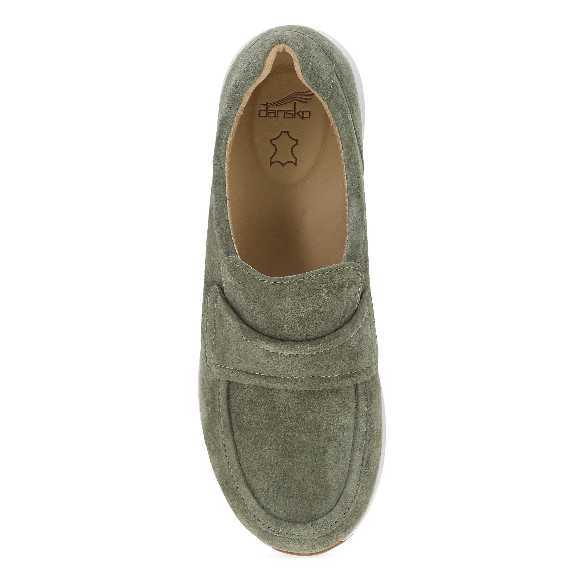 Top image of Clementine Olive Nubuck