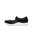 Side image of Carolina Black Suede