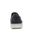 Heel image of Trent Black Burnished Suede