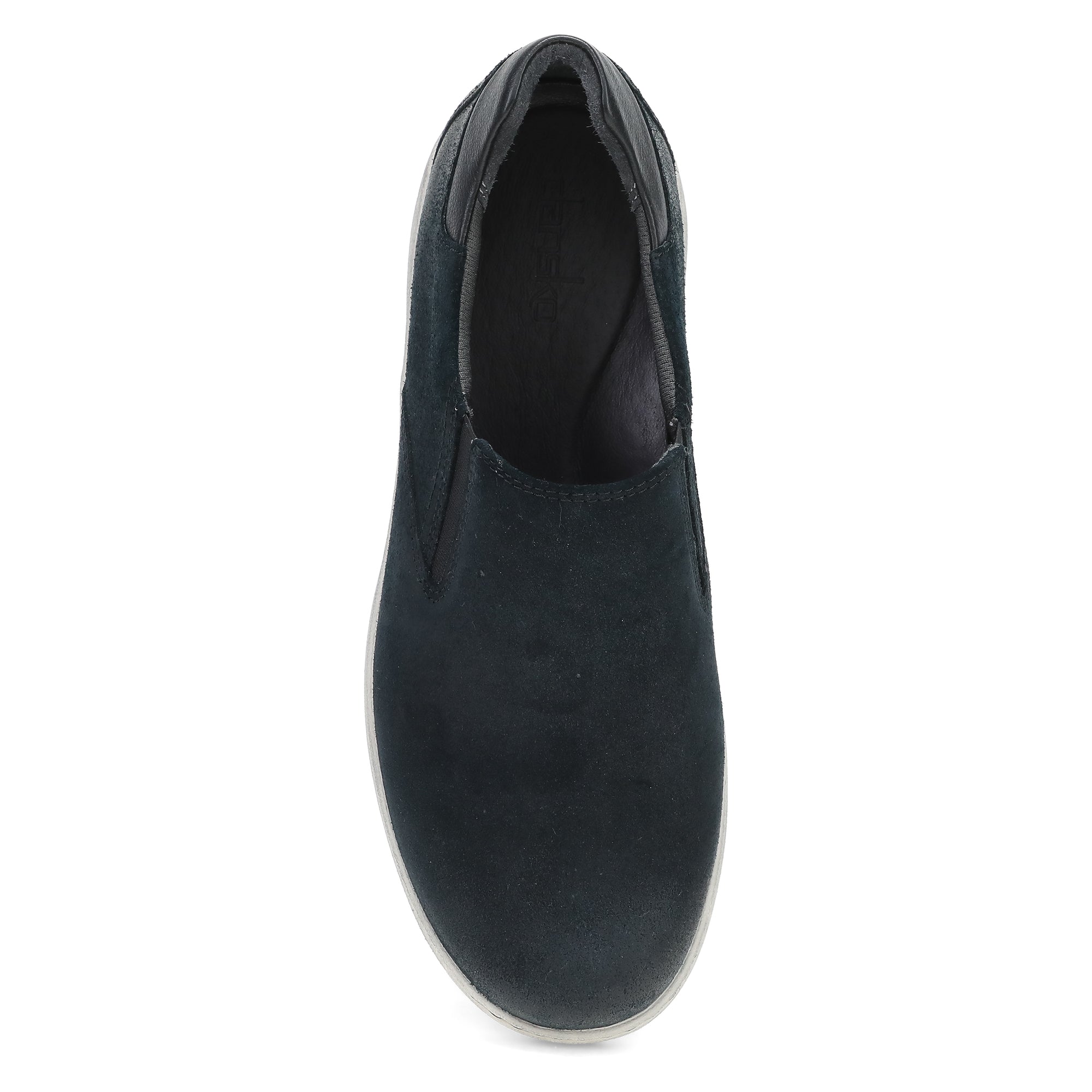 Top image of Trent Black Burnished Suede