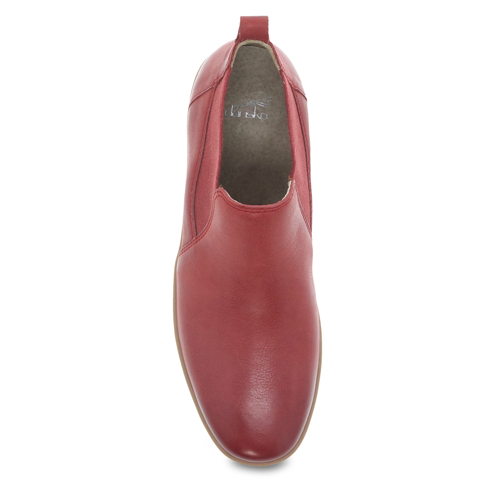 Top image of Louisa Red Burnished Calf