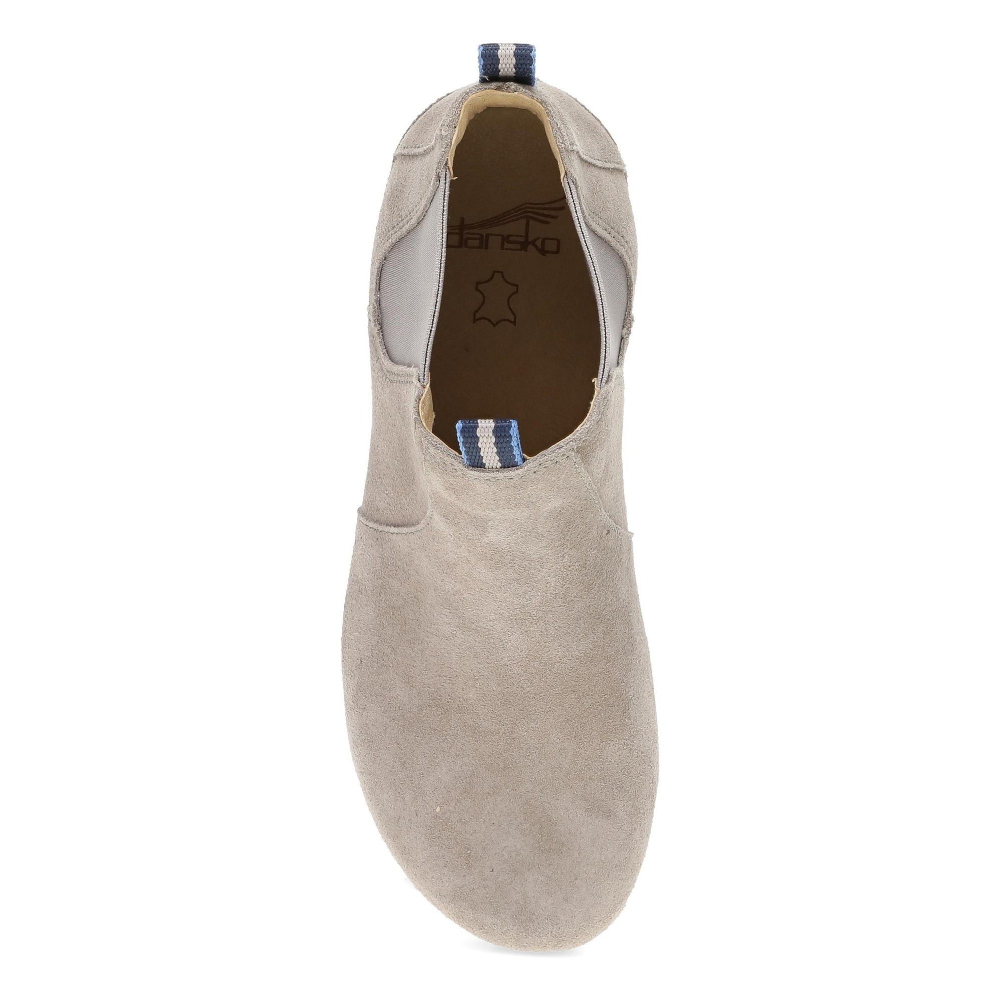 Top image of Becka Taupe Suede