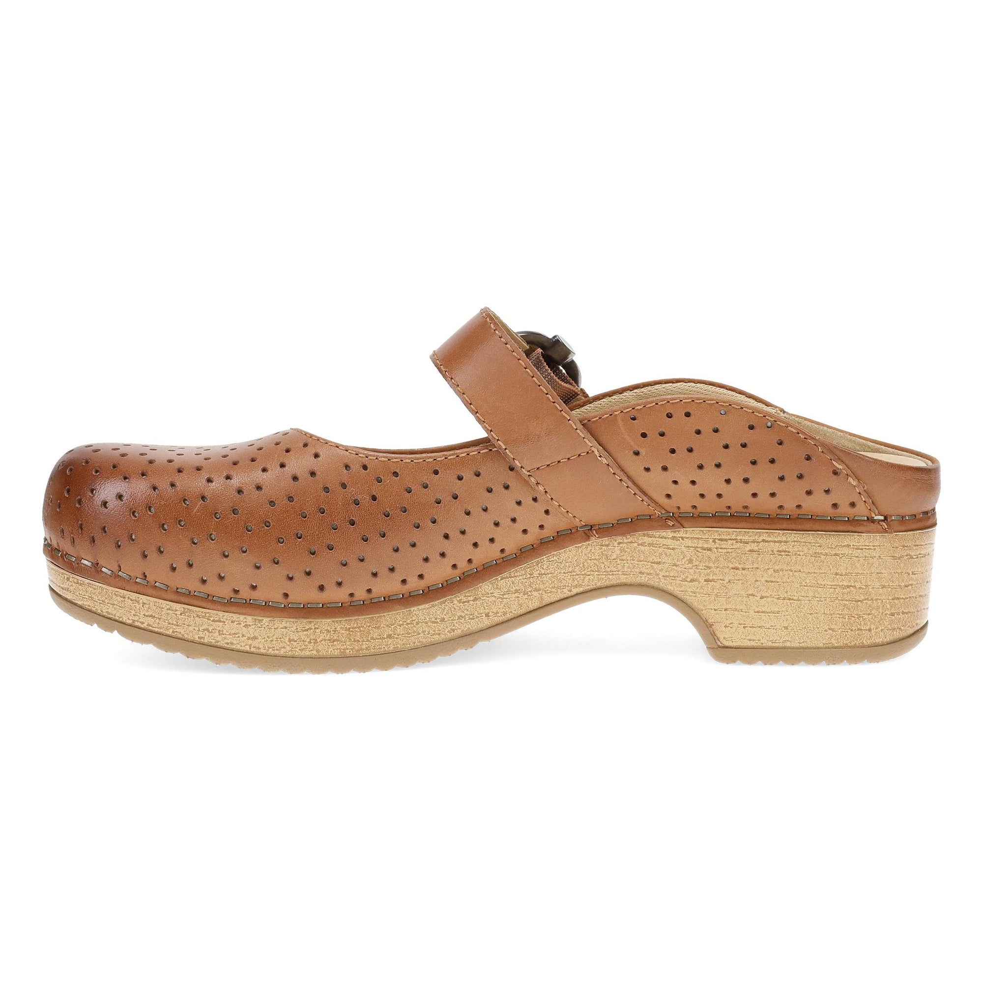 Side image of Blaire Clog Tan