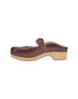 Side image of Blaire Clog Sangria